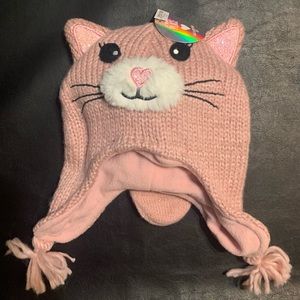 The Children’s Place Toddler Girls Glitter Hat and Mittens Set